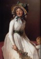 Retrato de Emilie Serizait y su hijo Neoclasicismo Jacques Louis David